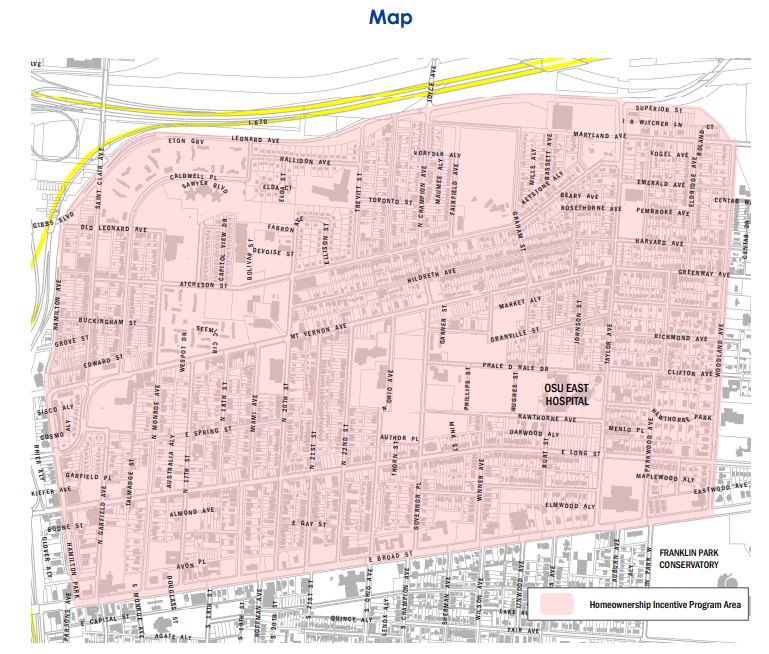 Map of Bronzeville